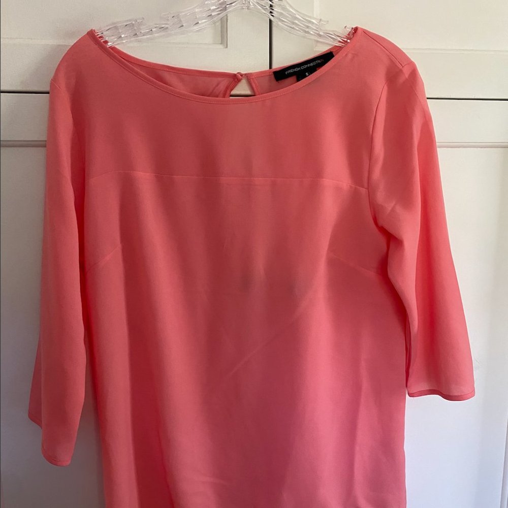 Small, Coral French Connection Top